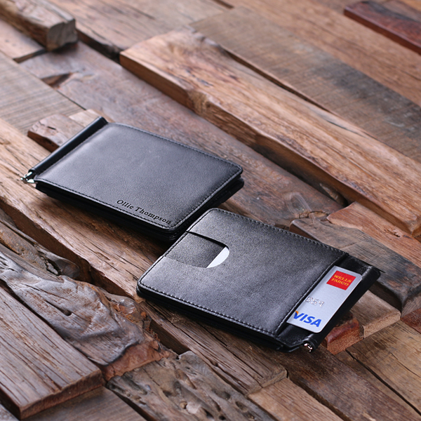 Wallet with Bill Clip