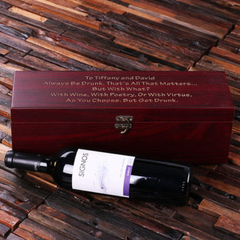 Personalised 5-pc wine accessory set