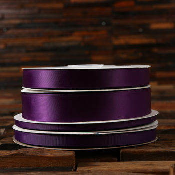 Plum double faced satin ribbon grosgrain satin ribbon bulk or wholesale www.tealsprairie