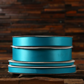 Tornado Blue double faced satin ribbon grosgrain satin ribbon bulk or wholesale www.tealsprairie