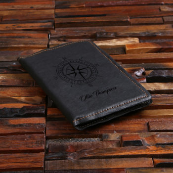 personalised leather journal